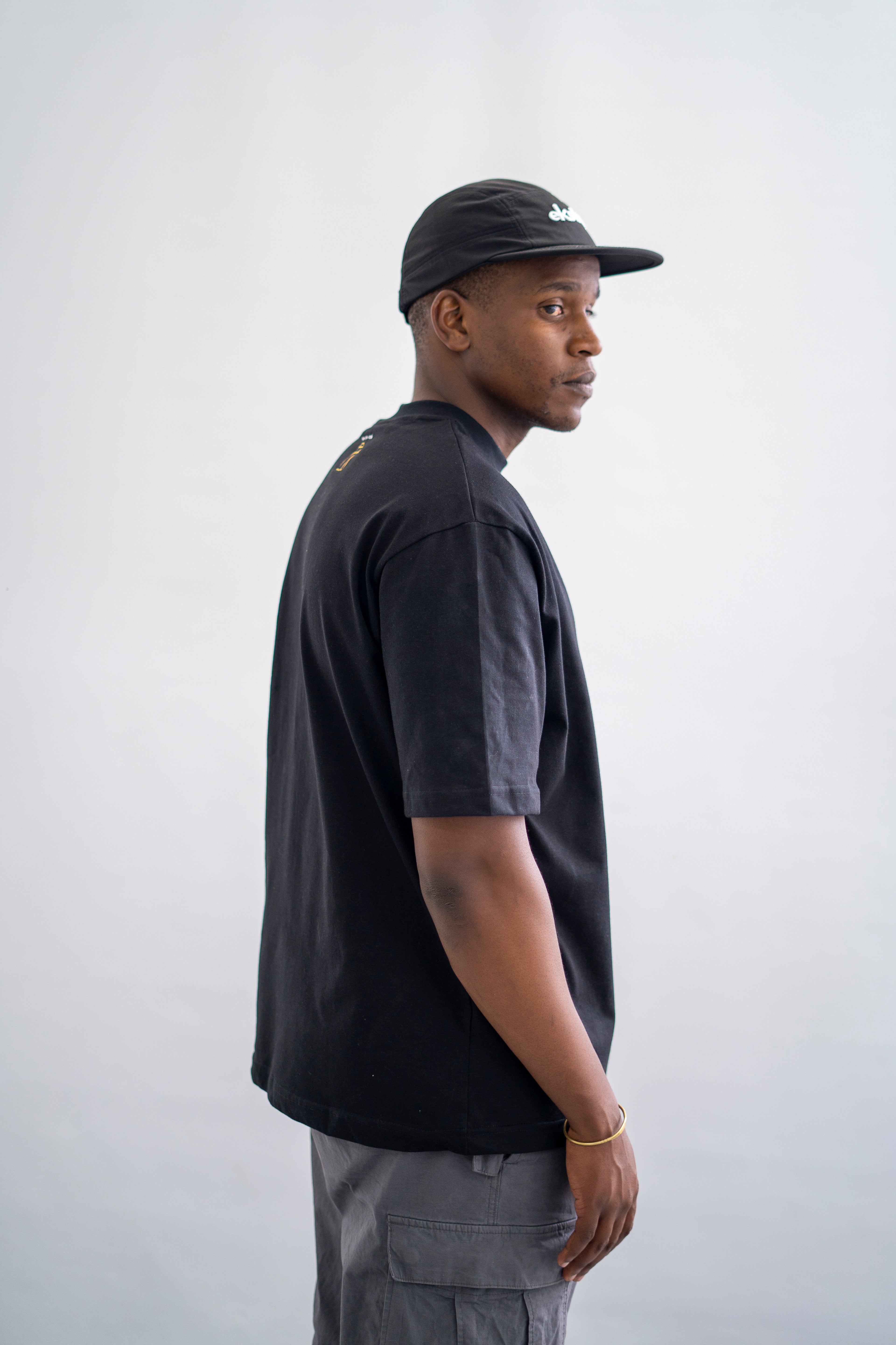 Oversized T-shirt Black 240gsm