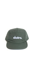 Esktra snap back cap - Olive green
